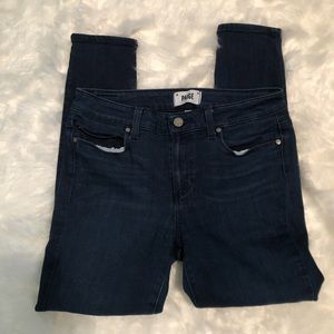 Paige vertigo crop women’s size 30 jeans.